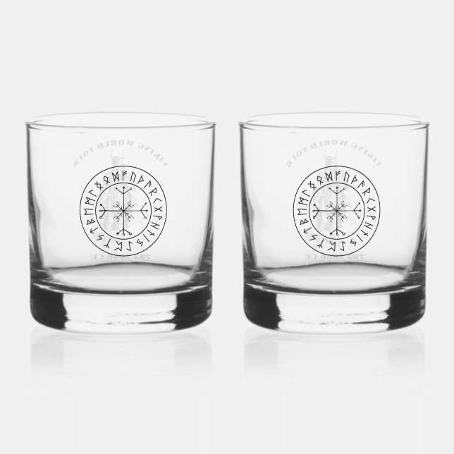 Viking World Tour jeu de verre Whiskey (Recto)