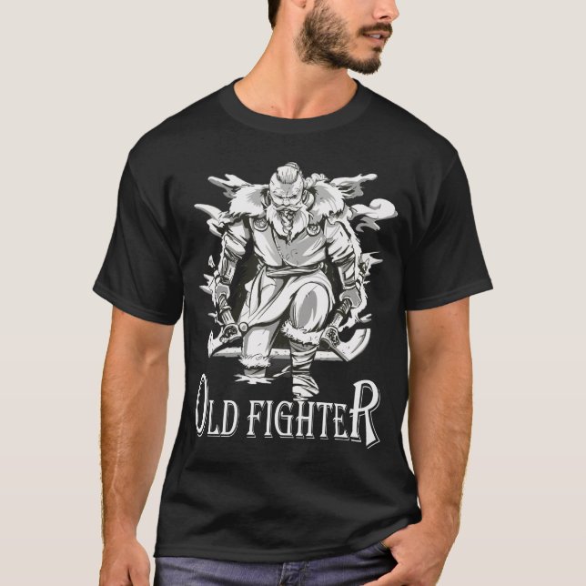 Vikings Force guerrière et immense T-shirt classiq (Devant)