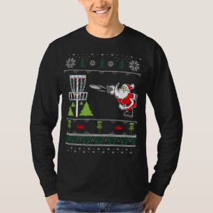 Vilain Disque Golf Père Noël Sweat Noël Drôle Noël