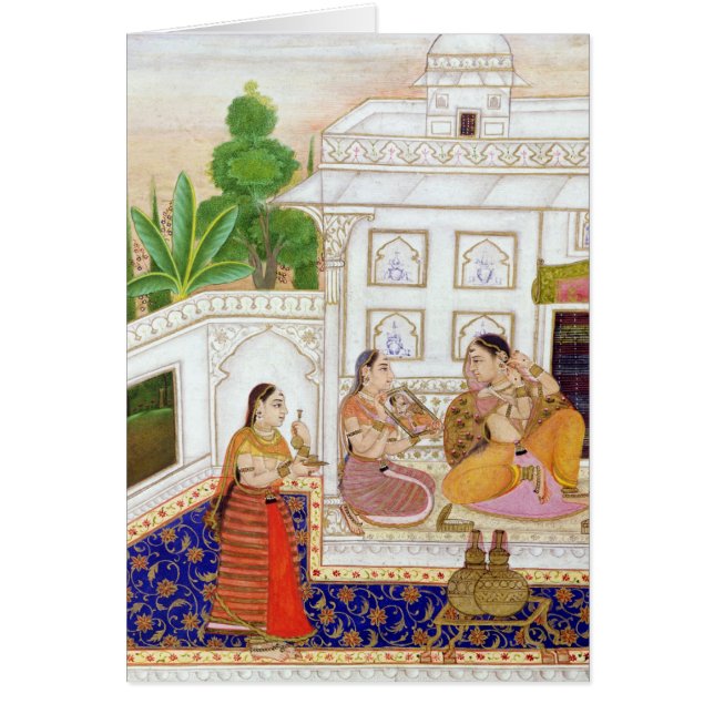 Vilaval Ragini : Femme à sa toilette (Devant)