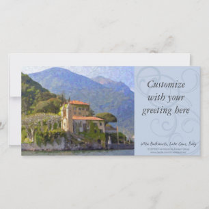 Villa Balbianello, Lac de Côme Photocard