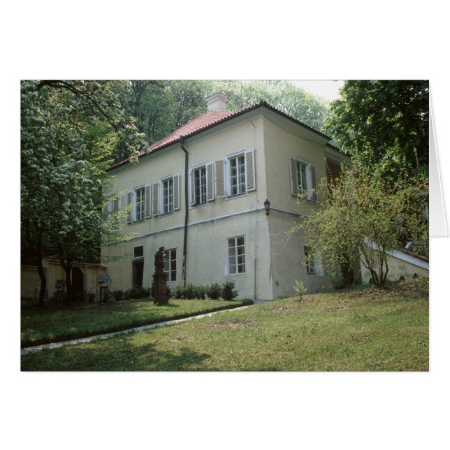 Villa Bertramka-Mozart-Prague (Devant horizontal)