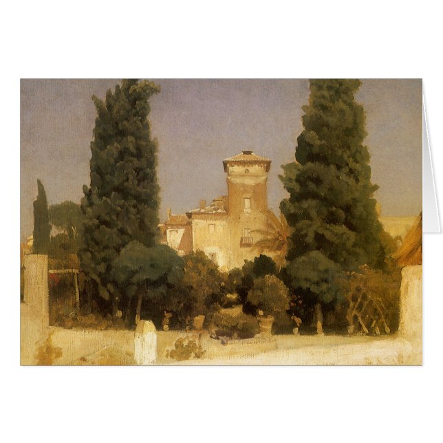 Villa Malta, Rome, par Lord Frederic Leighton (Devant horizontal)