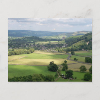 Village à partir d'une carte postale éloignée