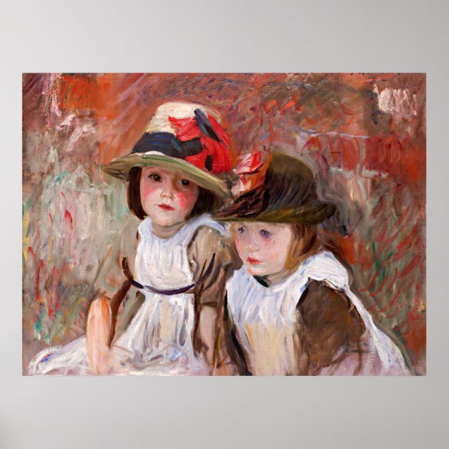 Village Children, célèbre oeuvre d'art, Poster (Devant)