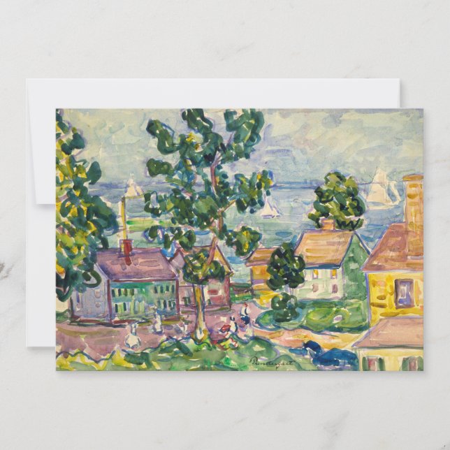 Village côtier de la Nouvelle-Angleterre | Maurice (Devant)