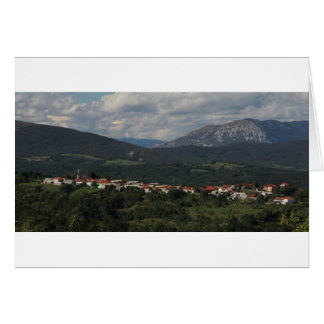 Village de Janezevo Brdo, Collines de Brkini, Slov