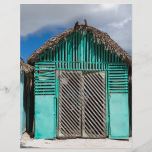 Village de Mano Juan à Saona en République Dominic