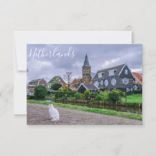 Village de pêcheurs traditionnel Marken à Pays-Bas