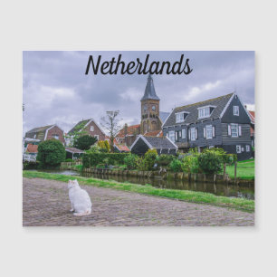 Village de pêcheurs traditionnel Marken à Pays-Bas