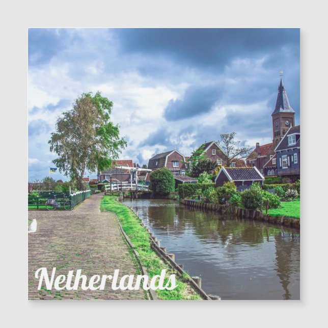 Village de pêcheurs traditionnel Marken, Pays-Bas (Devant)