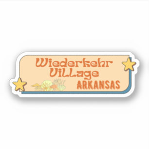 Village de Wiederkehr, Arkansas Autocollant