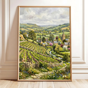 Village Impressionniste - Décoration Murale