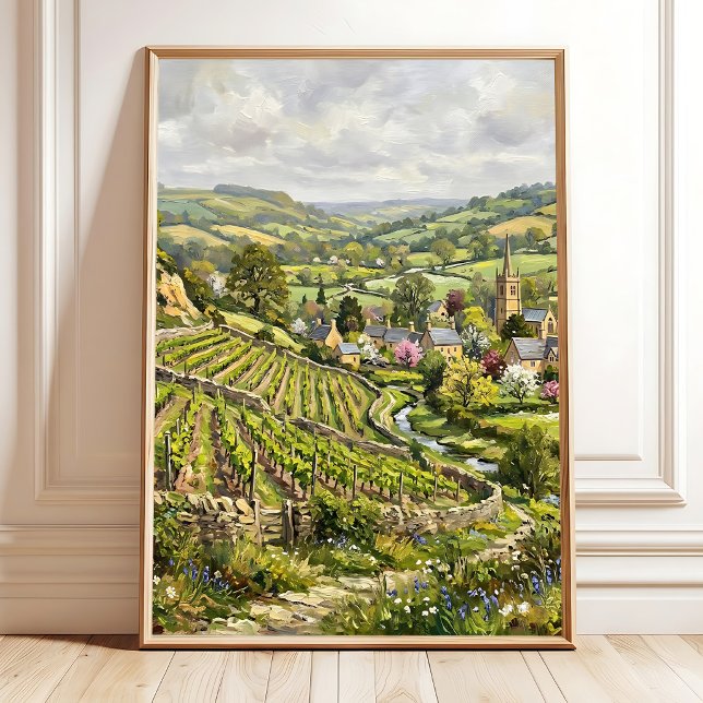 Village Impressionniste - Décoration Murale (Créateur téléchargé)