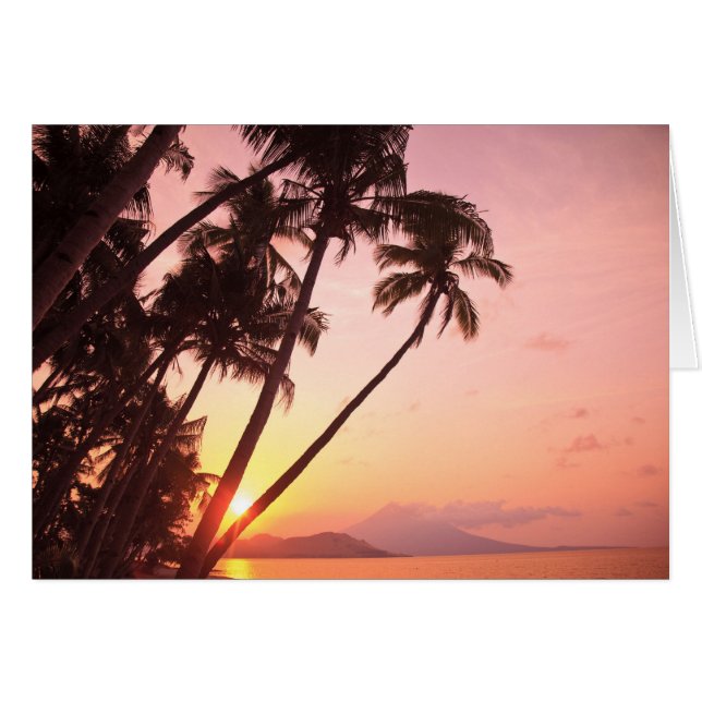 Village Lewolin, Illi Api Island, Selat Boleng (Devant horizontal)