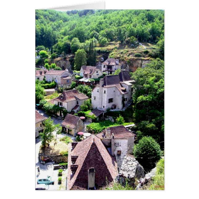 Village médiéval de Lapopie de Saint-Cirq (Devant)