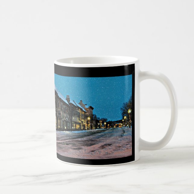"Village tasse de café de Suffern de Noël" (Droite)