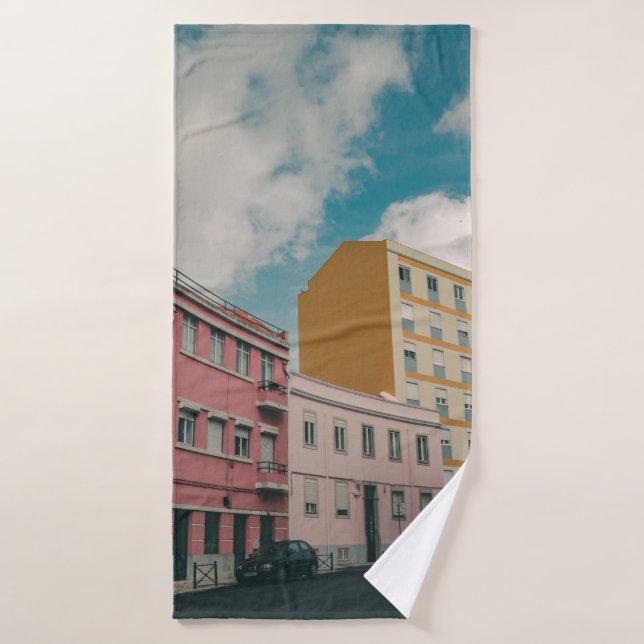 VILLE COLORÉE (Serviette de bain)