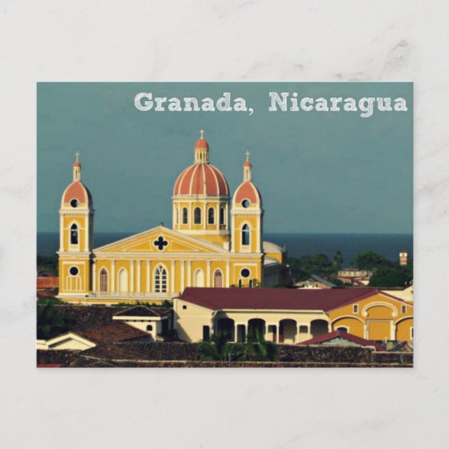 Ville de Grenade, Nicaragua Carte postale (Devant)