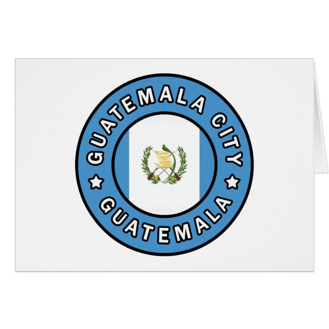 Ville de Guatemala Guatemala (Devant horizontal)
