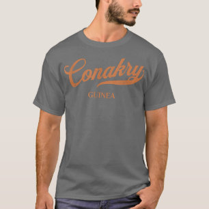 Ville de Guinée rétro - T-shirt Vintage Conakry