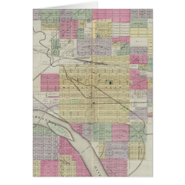 Ville de Hutchinson, comté de Reno, Kansas (Devant)