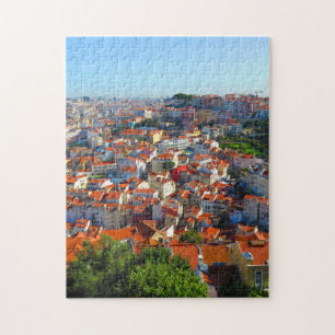 Ville de Lisbonne au Portugal - Puzzle vertical