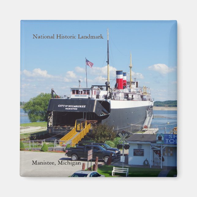 Ville de Milwaukee aimant (Devant)