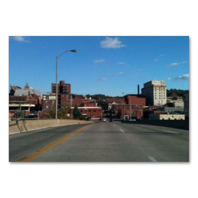 Ville de Morgantown Cartes éclair pour adultes (Devant)