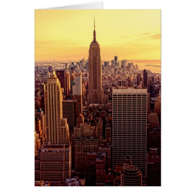 Ville de New York avec Empire State (Devant)