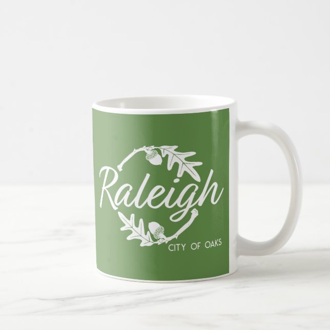 Ville de Raleigh de tasse de café de chênes (Droite)