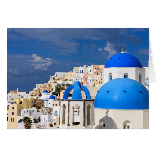 Ville de Santorin, Grèce (Devant horizontal)
