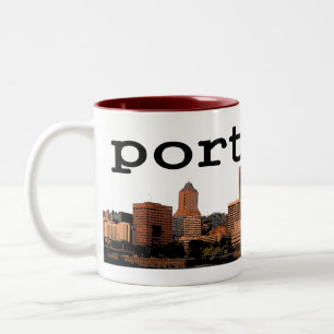 Ville de tasse de café de Portland