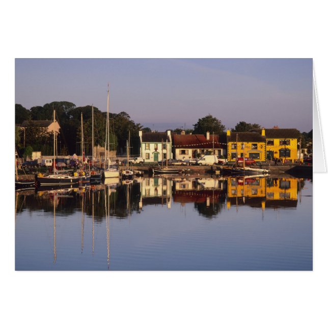 Ville et port, Kinvarra, comté de Galway, (Devant horizontal)
