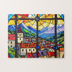 Ville inoxydable 1 Photo Puzzles Internet Jigsaw P