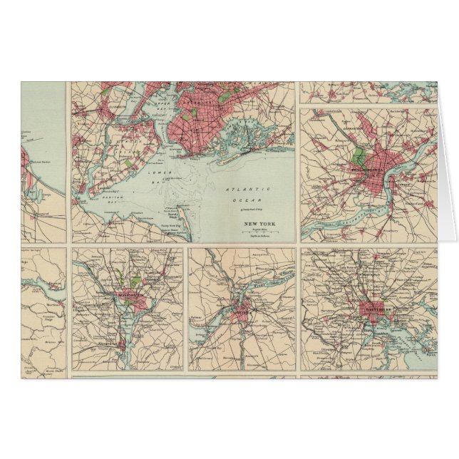 Villes américaines à échelle uniforme (Devant horizontal)