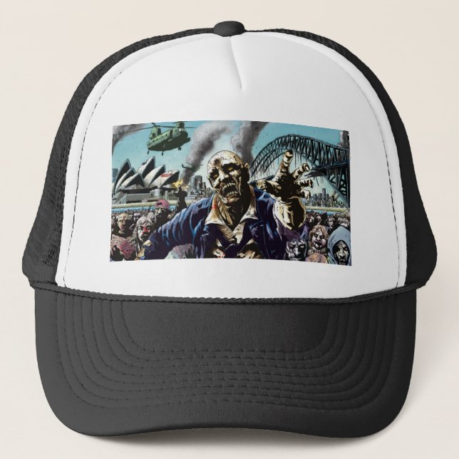 Villes de zombi : Casquette de camionneur de (Devant)