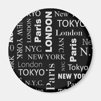 Villes Magnet élégant