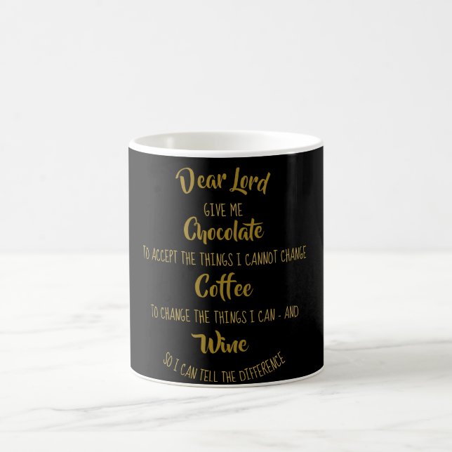 Vin amusant Chocolat Café Lover Mug Noël (Centre)