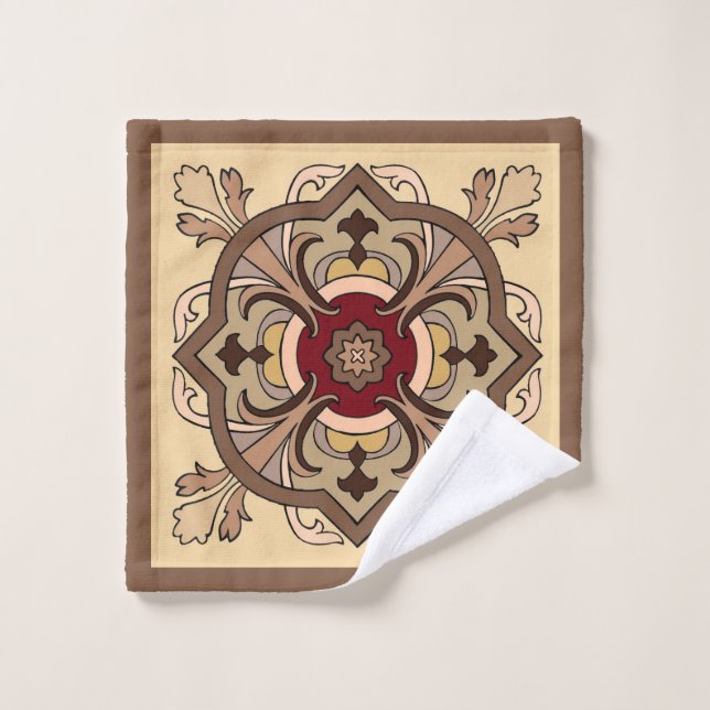 Vin au chocolat (Gant de toilette)