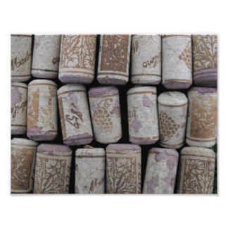Vin Bouteille Corks Photographie Imprimer
