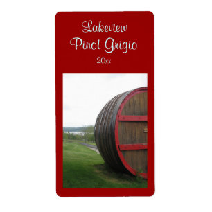 Vin Cask Étiquette Maison