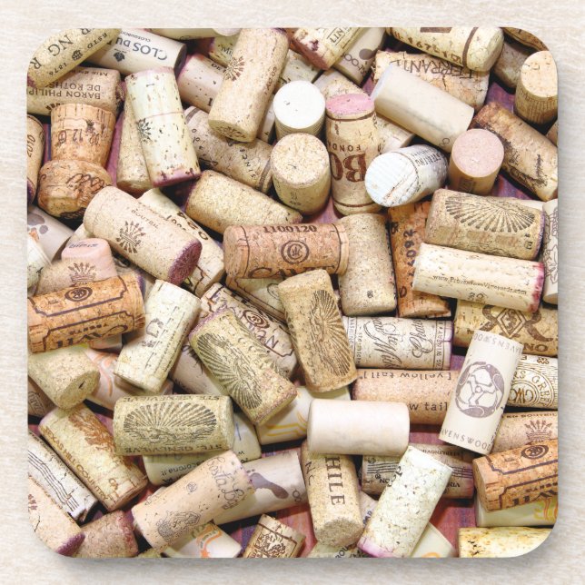 Vin Corks Cork Dessous de verre (Devant)