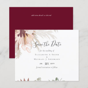 Vin de Bourgogne Pampas Grass Mariage Tropical