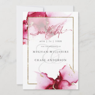 Vin de fraise moderne Aquarelle Abstraite