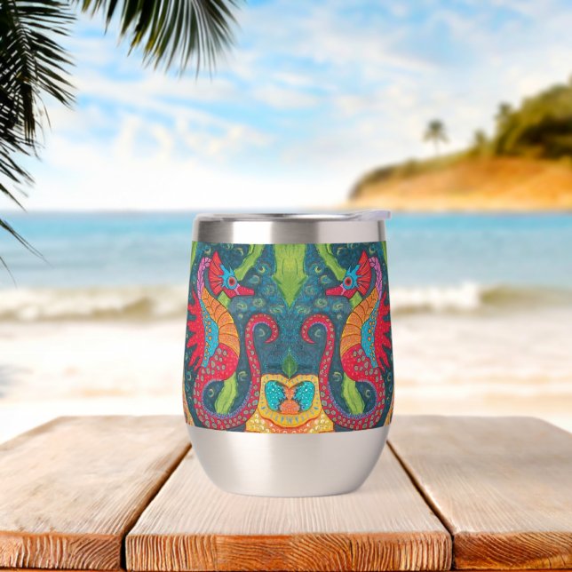 Vin de mer Tumbler chaud ou froid (Yoga)