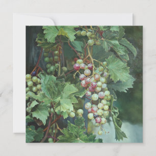 Vin de raisin réaliste avec Feuille - Art