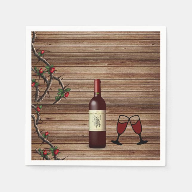 Vin de serviettes en papier (Devant)