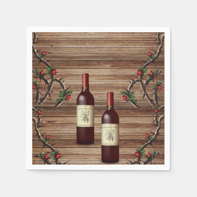 Vin de serviettes en papier (Devant)