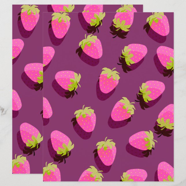 Vin fraise Rouge (Devant / Derrière)